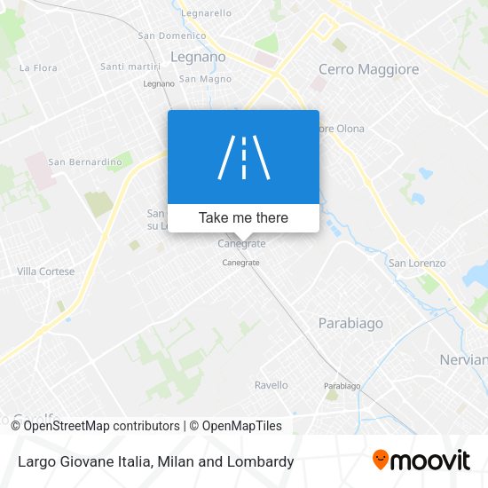 Largo Giovane Italia map