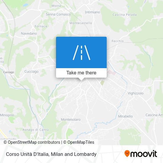 Corso Unità D'Italia map