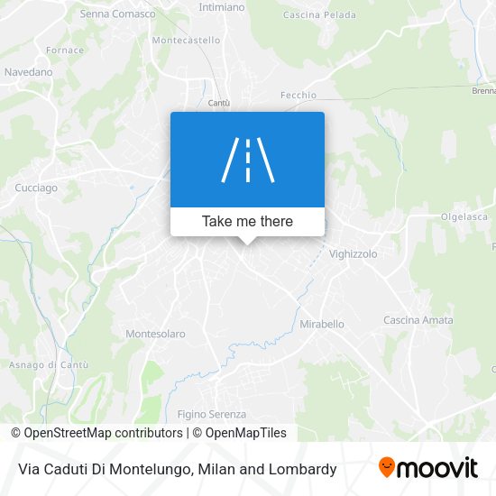 Via Caduti Di Montelungo map