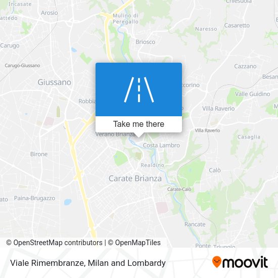 Viale Rimembranze map