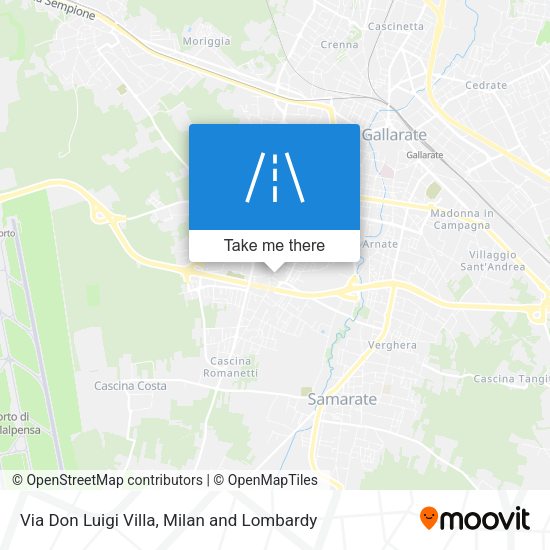 Via Don Luigi Villa map