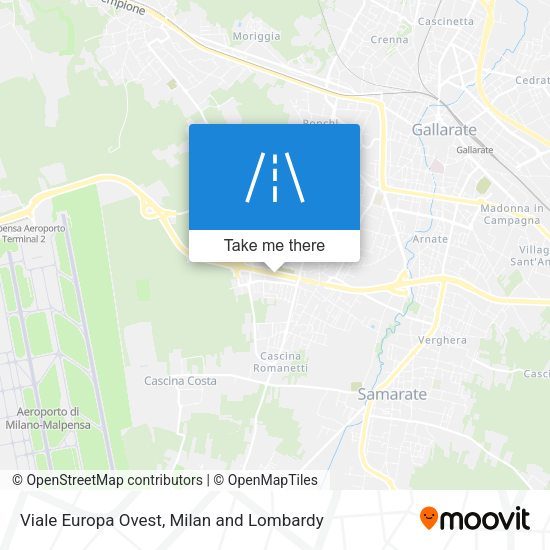 Viale Europa Ovest map