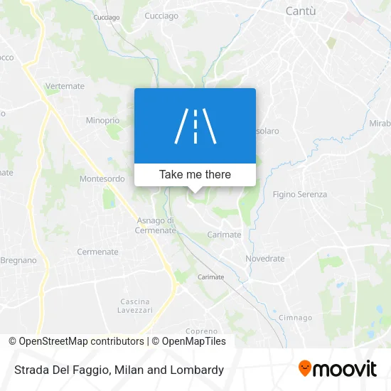 Strada Del Faggio map