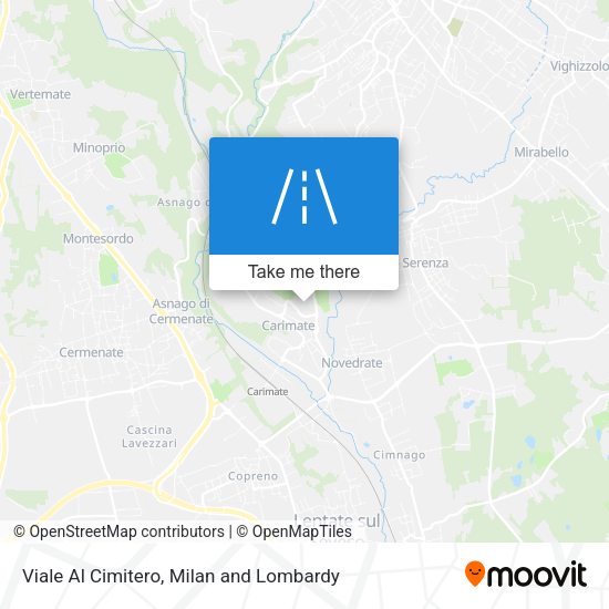 Viale Al Cimitero map