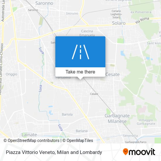 Piazza Vittorio Veneto map