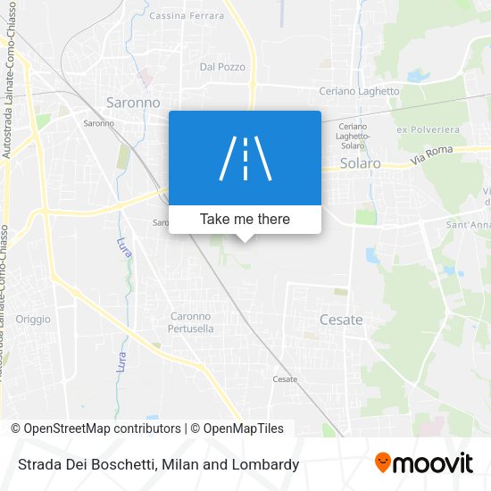 Strada Dei Boschetti map