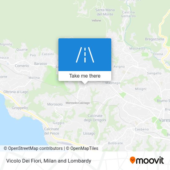 Vicolo Dei Fiori map