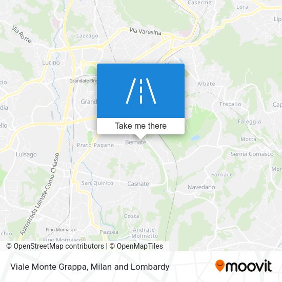 Viale Monte Grappa map