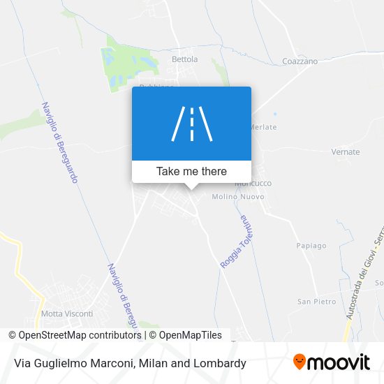 Via Guglielmo Marconi map