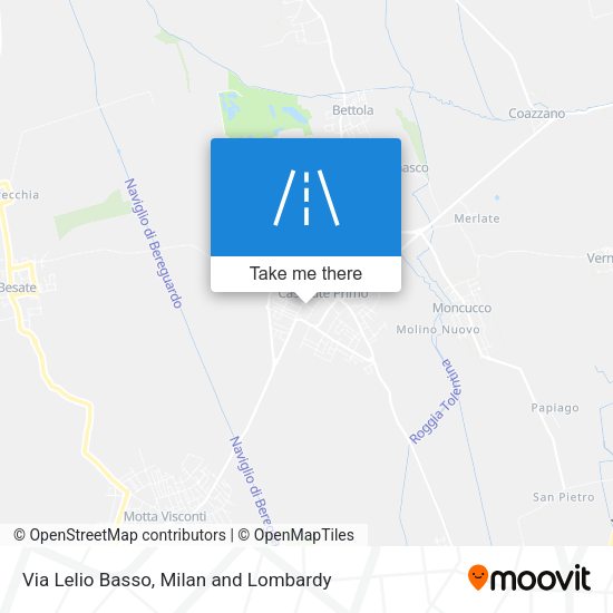Via Lelio Basso map
