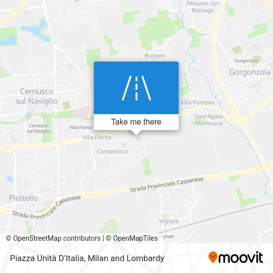 Piazza Unità D'Italia map