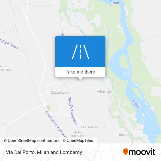 Via Del Porto map