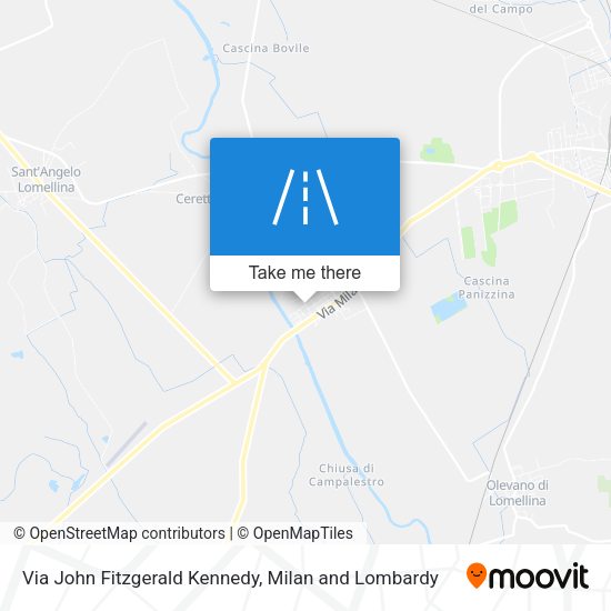 Via John Fitzgerald Kennedy map