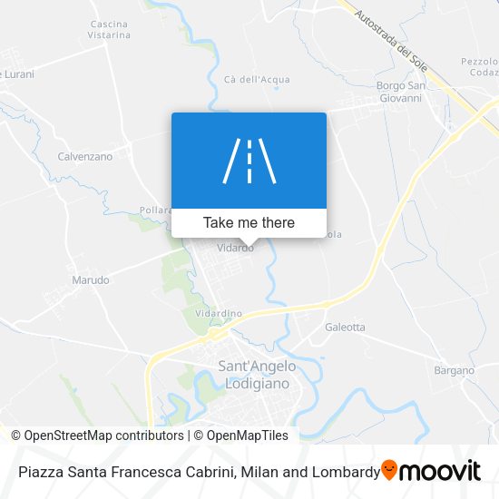 Piazza Santa Francesca Cabrini map
