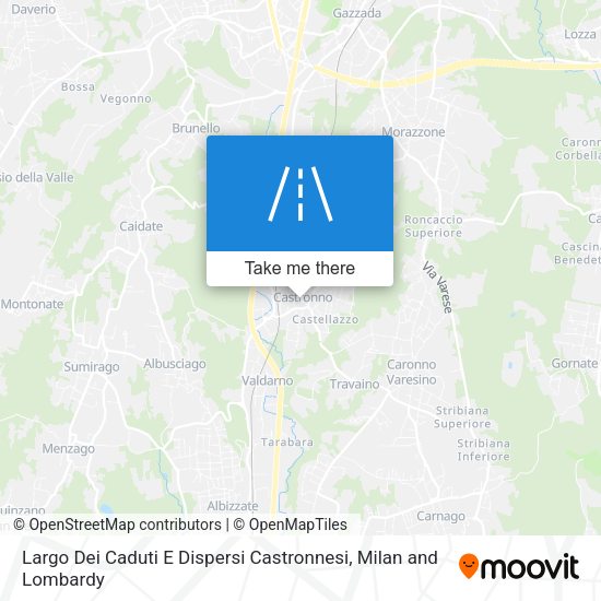 Largo Dei Caduti E Dispersi Castronnesi map