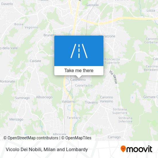 Vicolo Dei Nobili map
