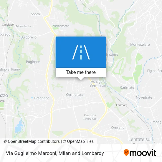 Via Guglielmo Marconi map