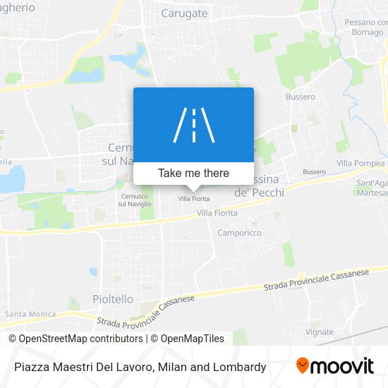 Piazza Maestri Del Lavoro map