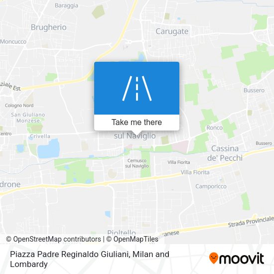 Piazza Padre Reginaldo Giuliani map