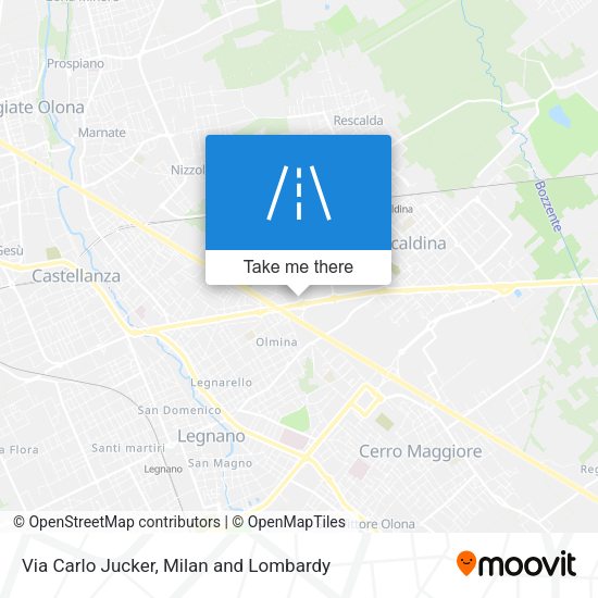 Via Carlo Jucker map