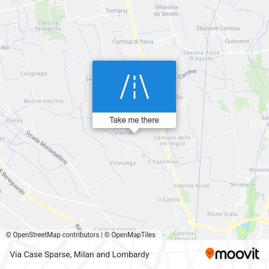 Via Case Sparse map