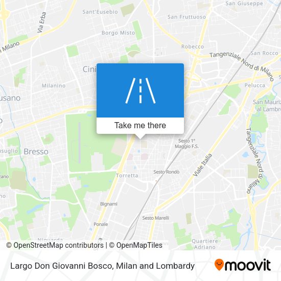 Largo Don Giovanni Bosco map
