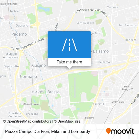 Piazza Campo Dei Fiori map