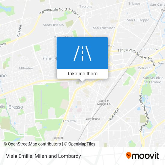 Viale Emilia map