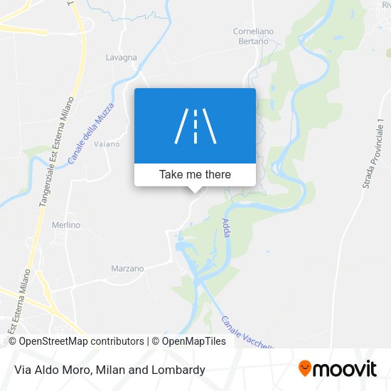 Via Aldo Moro map