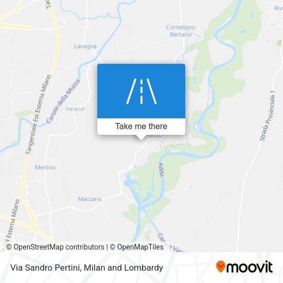 Via Sandro Pertini map
