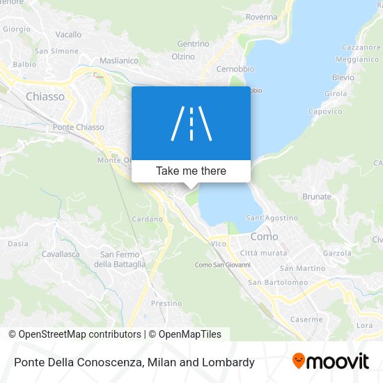 Ponte Della Conoscenza map