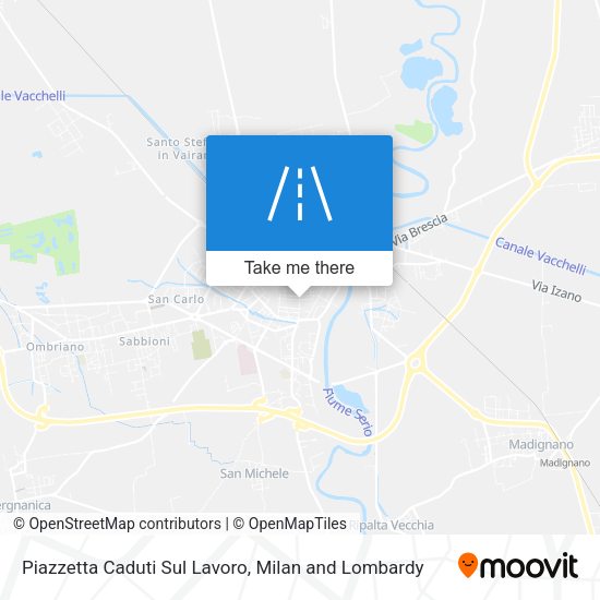 Piazzetta Caduti Sul Lavoro map