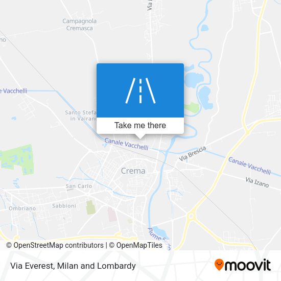 Via Everest map