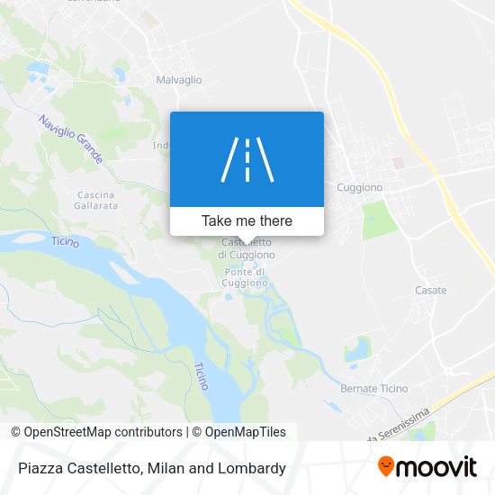 Piazza Castelletto map