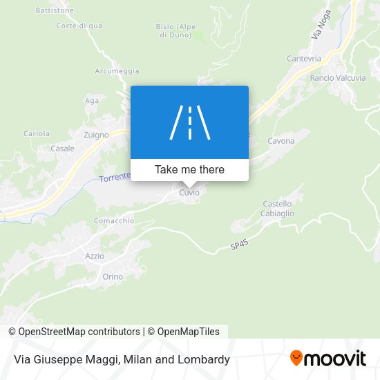 Via Giuseppe Maggi map