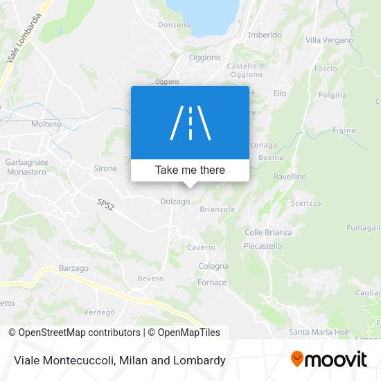 Viale Montecuccoli map