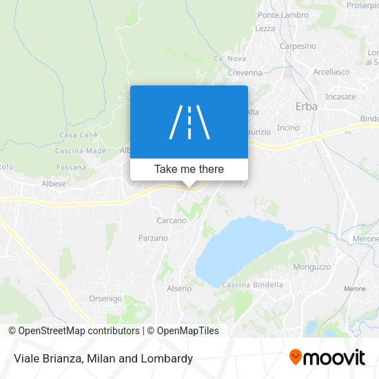 Viale Brianza map