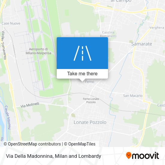 Via Della Madonnina map