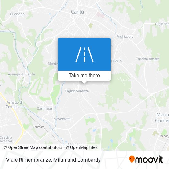 Viale Rimembranze map