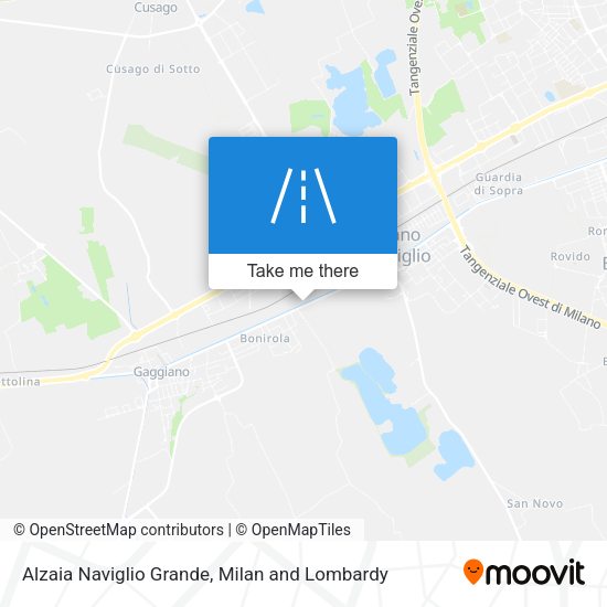 Alzaia Naviglio Grande map