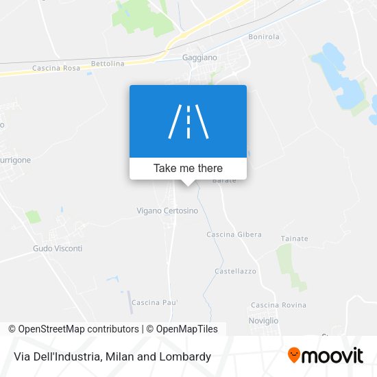 Via Dell'Industria map