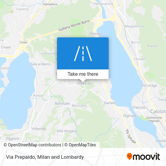 Via Prepaido map