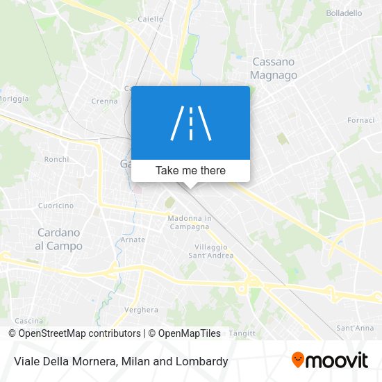 Viale Della Mornera map
