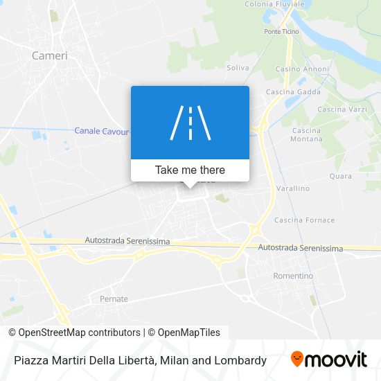 Piazza Martiri Della Libertà map
