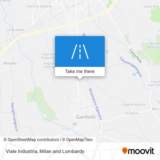 Viale Industria map
