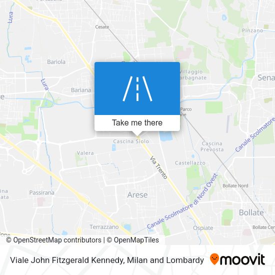 Viale John Fitzgerald Kennedy map