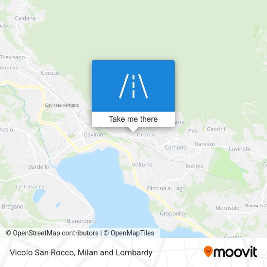 Vicolo San Rocco map