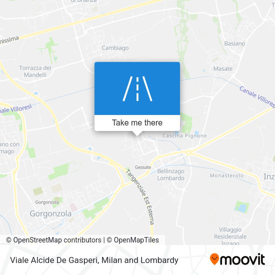 Viale Alcide De Gasperi map