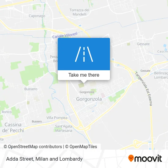 Adda Street map
