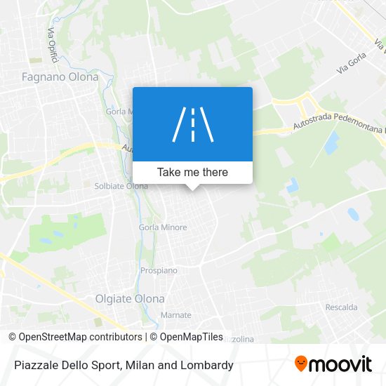 Piazzale Dello Sport map